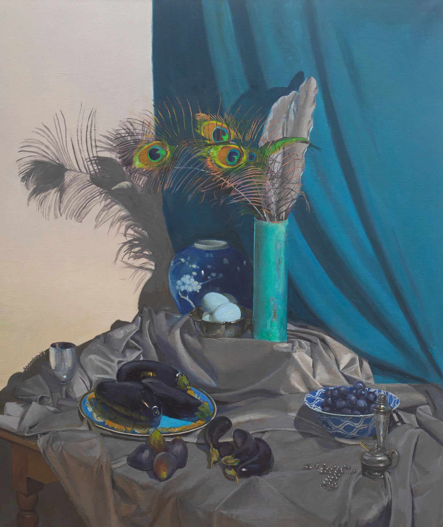 Blue painting | 2024