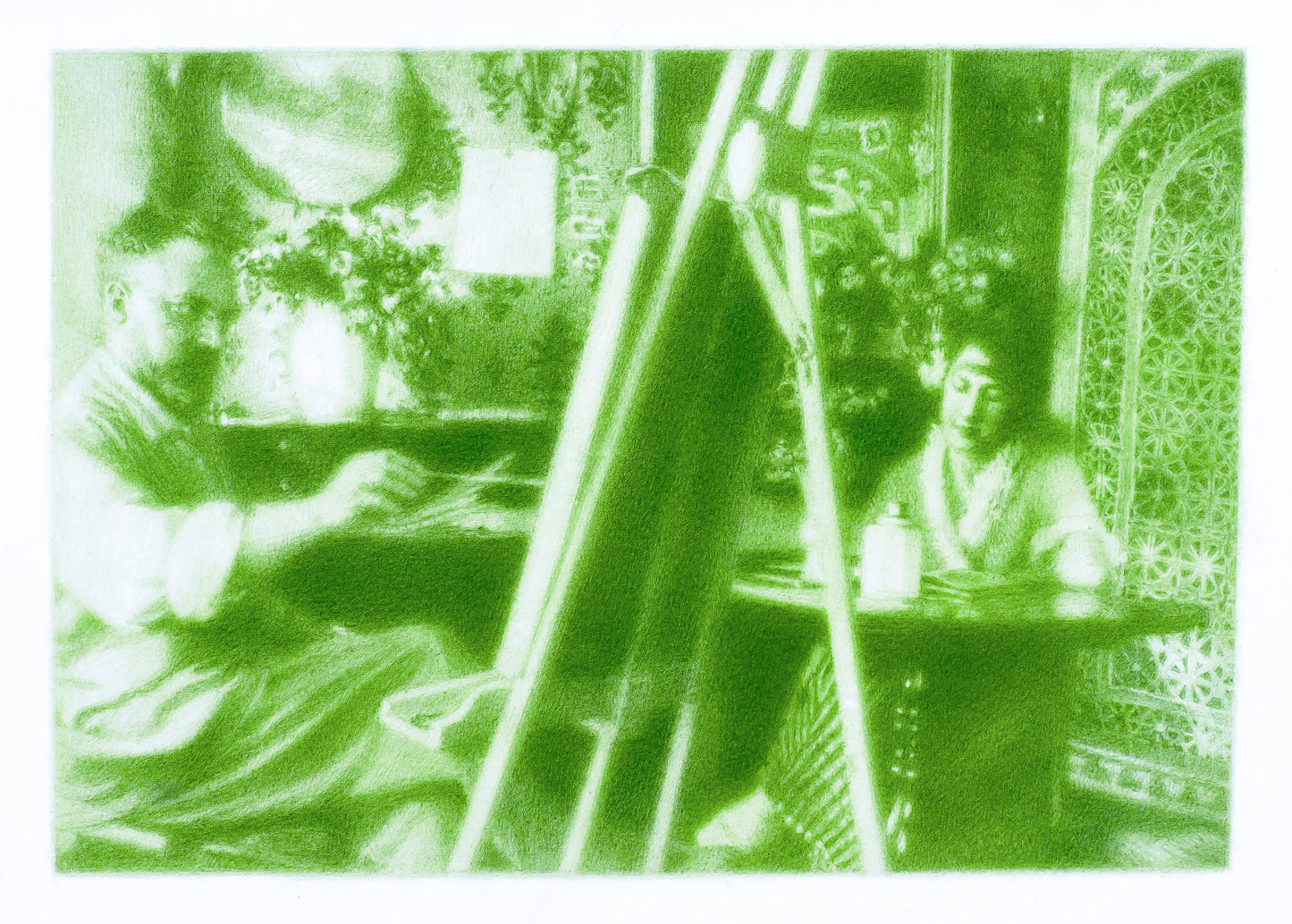 Matisse drawing Henriette (Nice), 2020