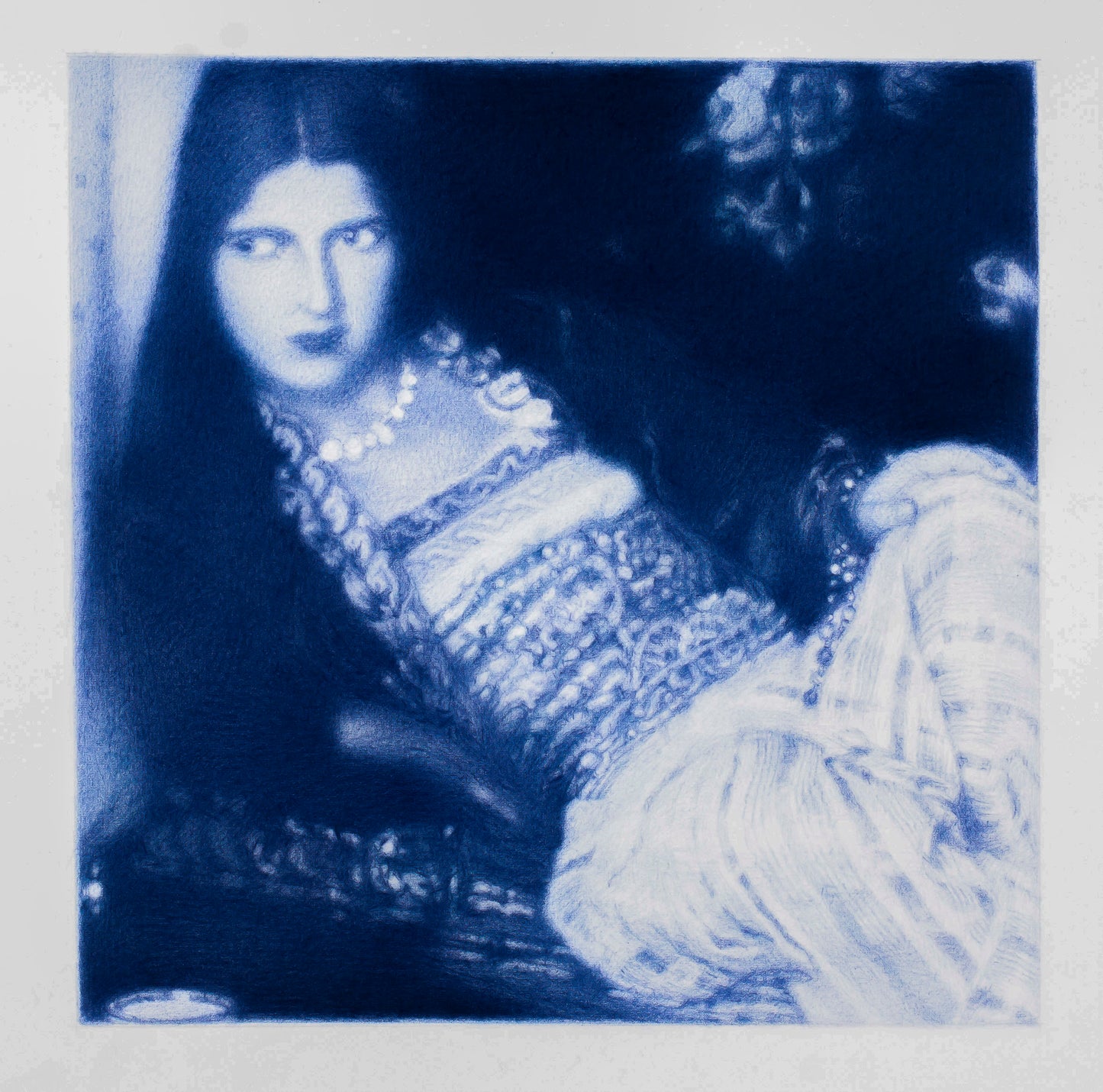 Zita observes Matisse drawing her (Nice), 2020