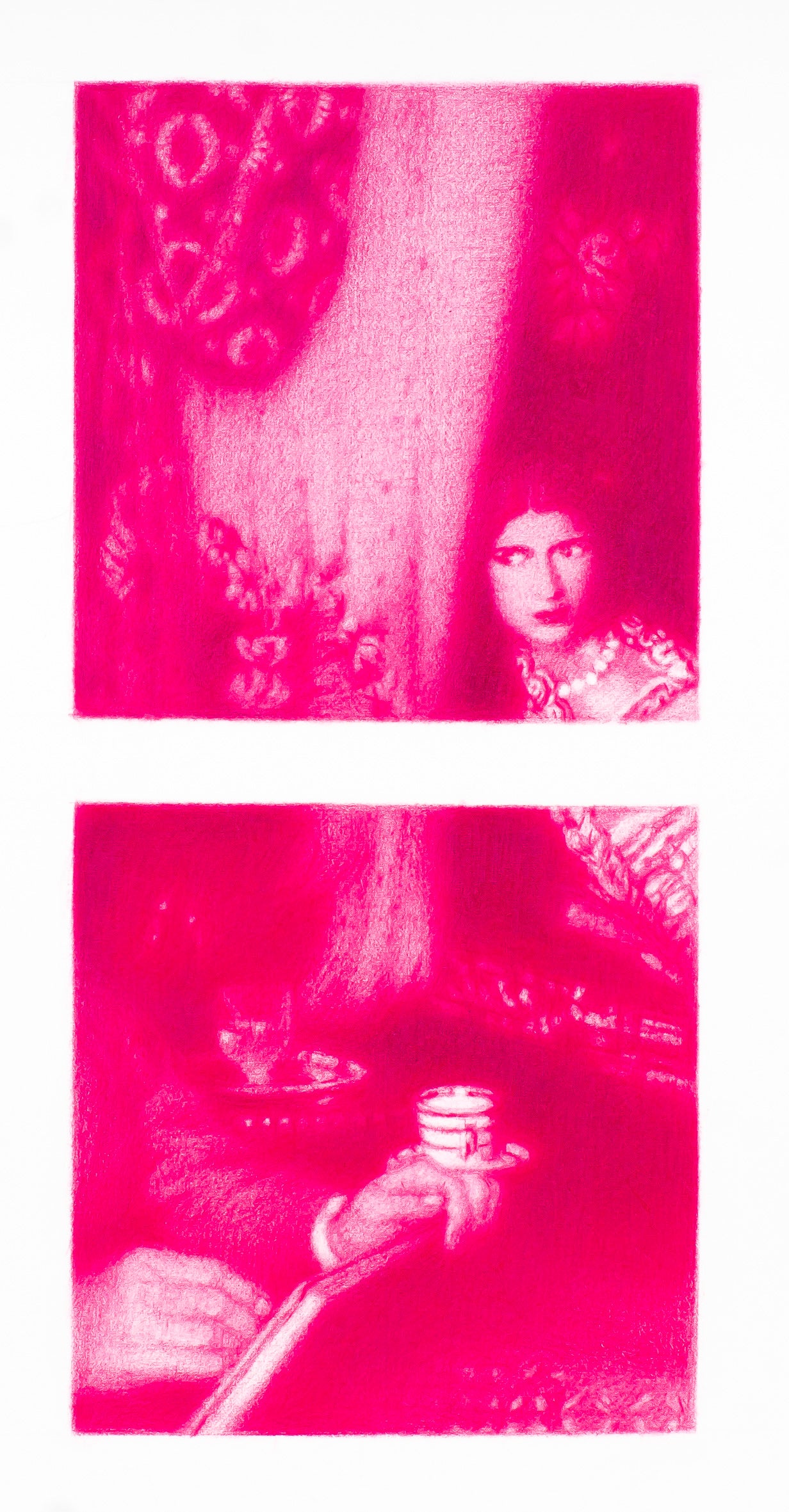 Matisse's drawing Zita in Rose (Nice), 2020