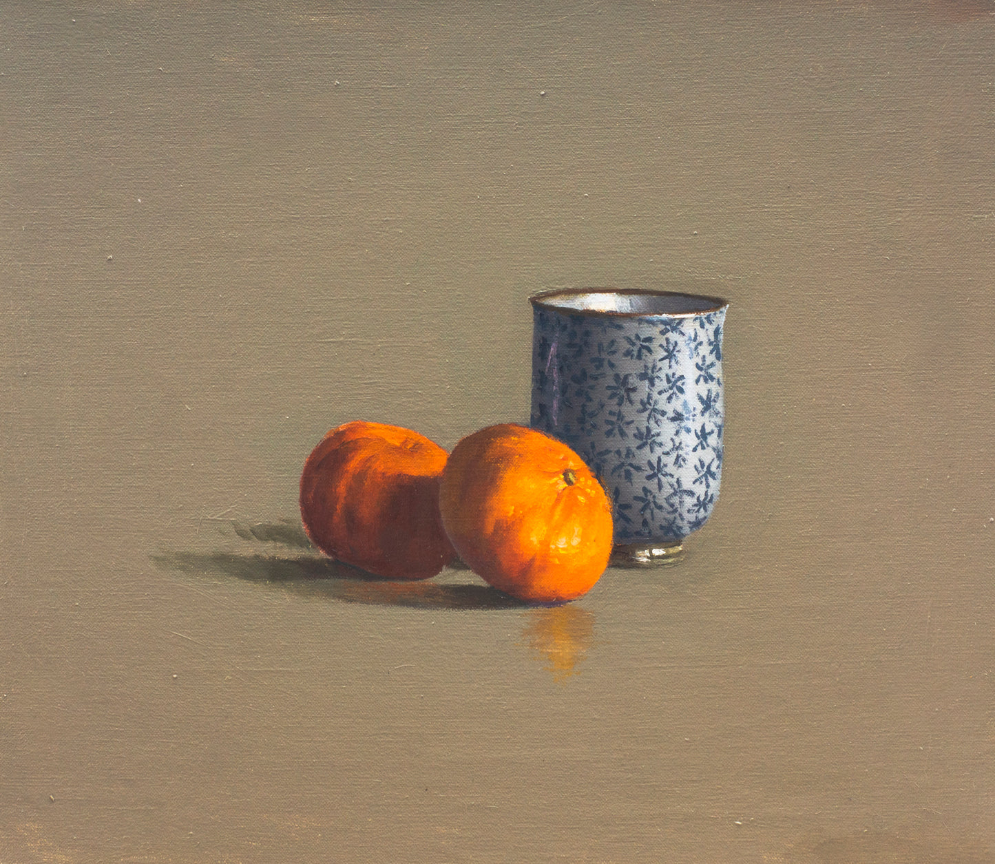 Japanese cup with mandarins | 2022