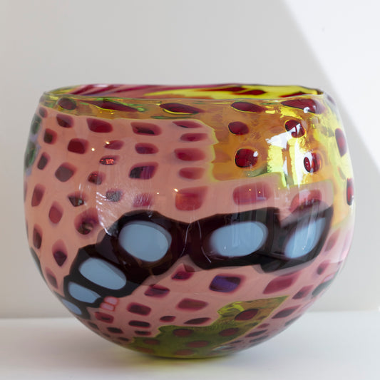 Keith Rowe | [Murrine bowl in kaleidoscope]