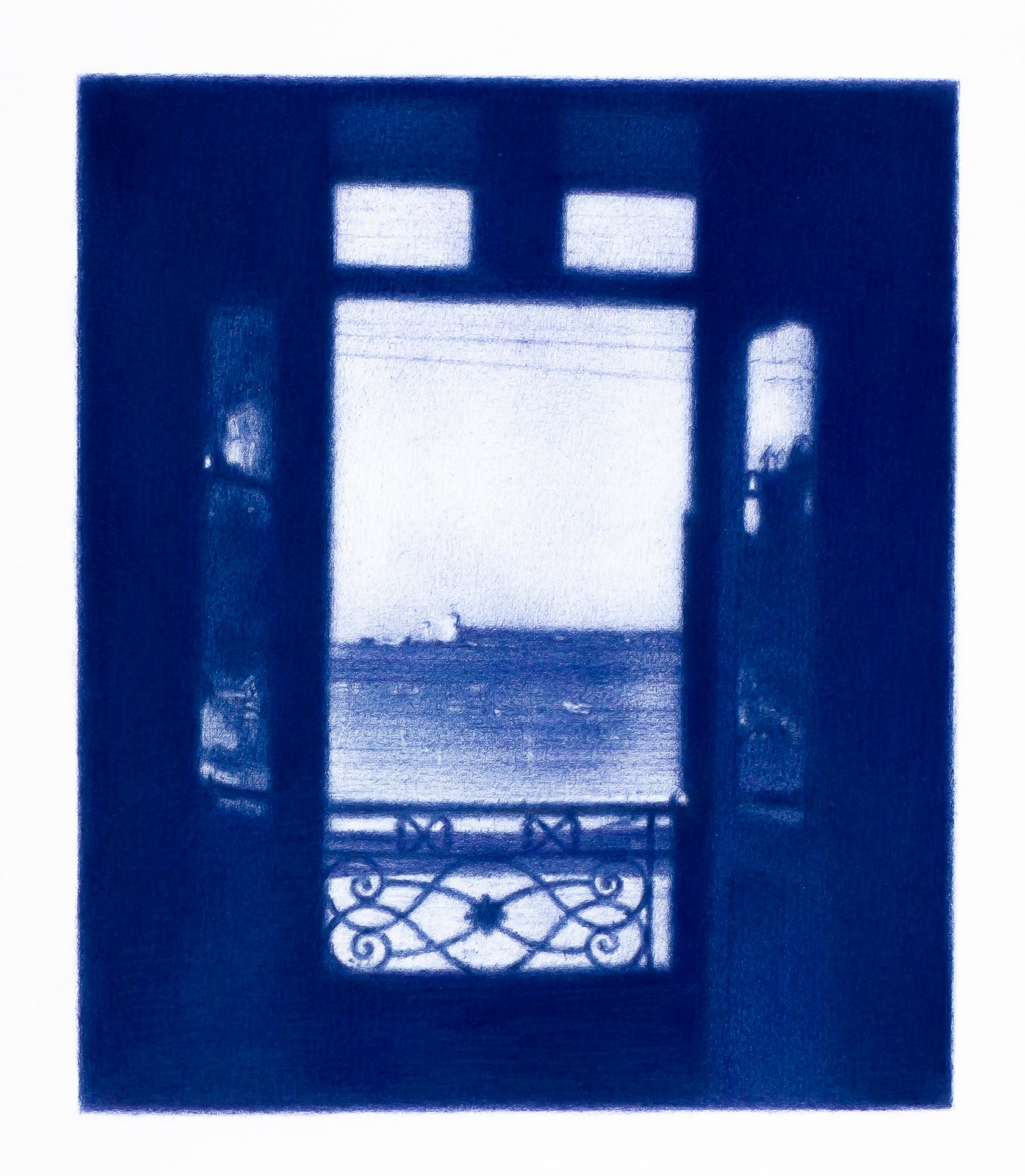 View from Matisse's hotel (Collioure), 2020