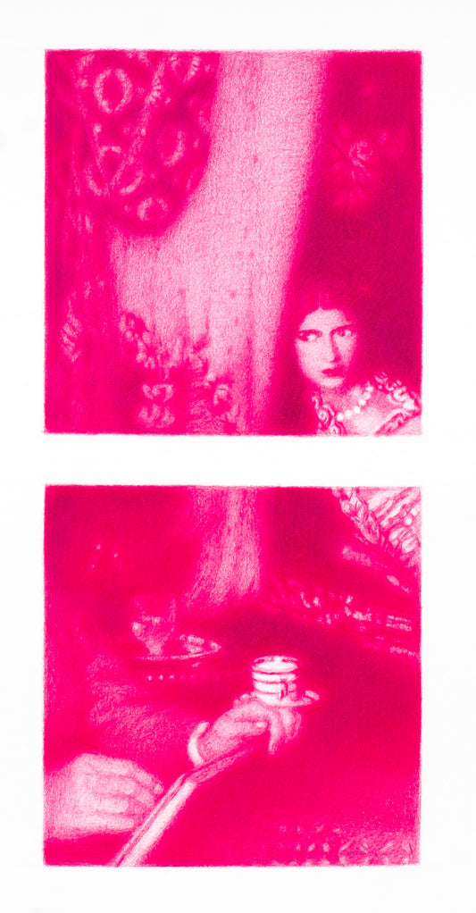 Matisse's drawing Zita in Rose (Nice), 2020
