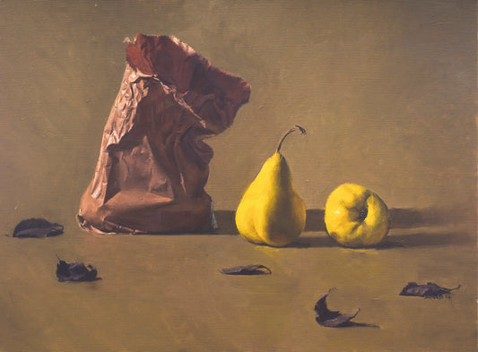 Paper Bag with Pears II | 2022