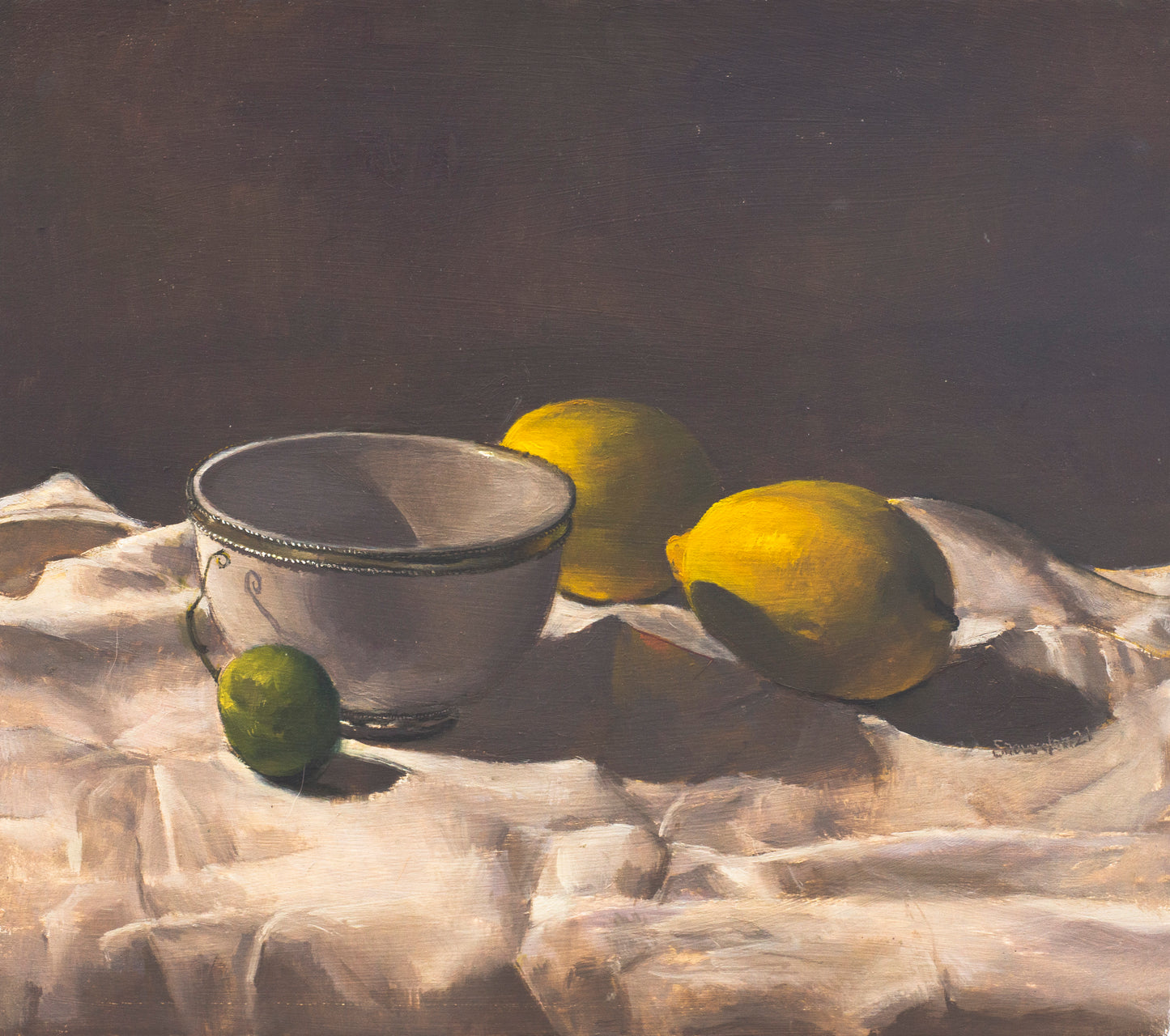 Lemons with bowl and lime | 2021