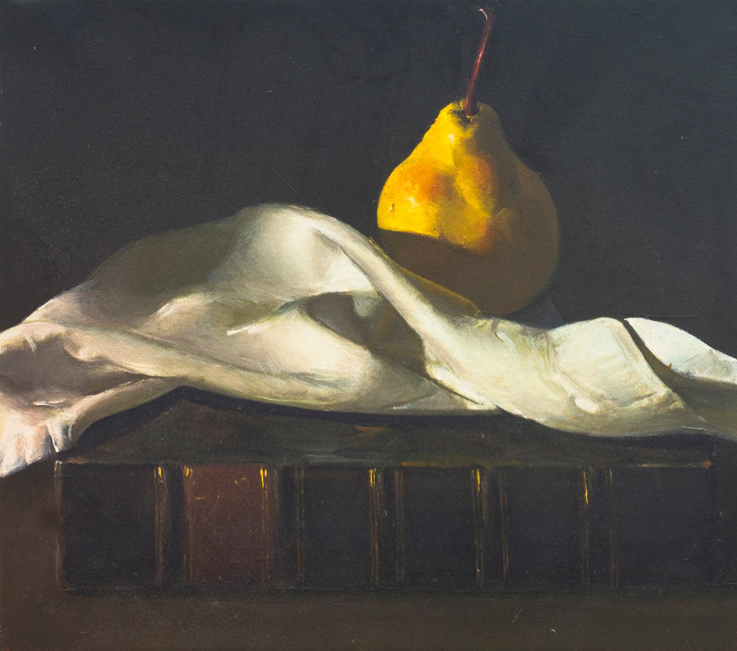 Pear with book I | 2021